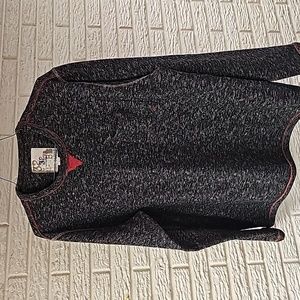 32 bar blues Devils in my den French terry pullover sz xl.